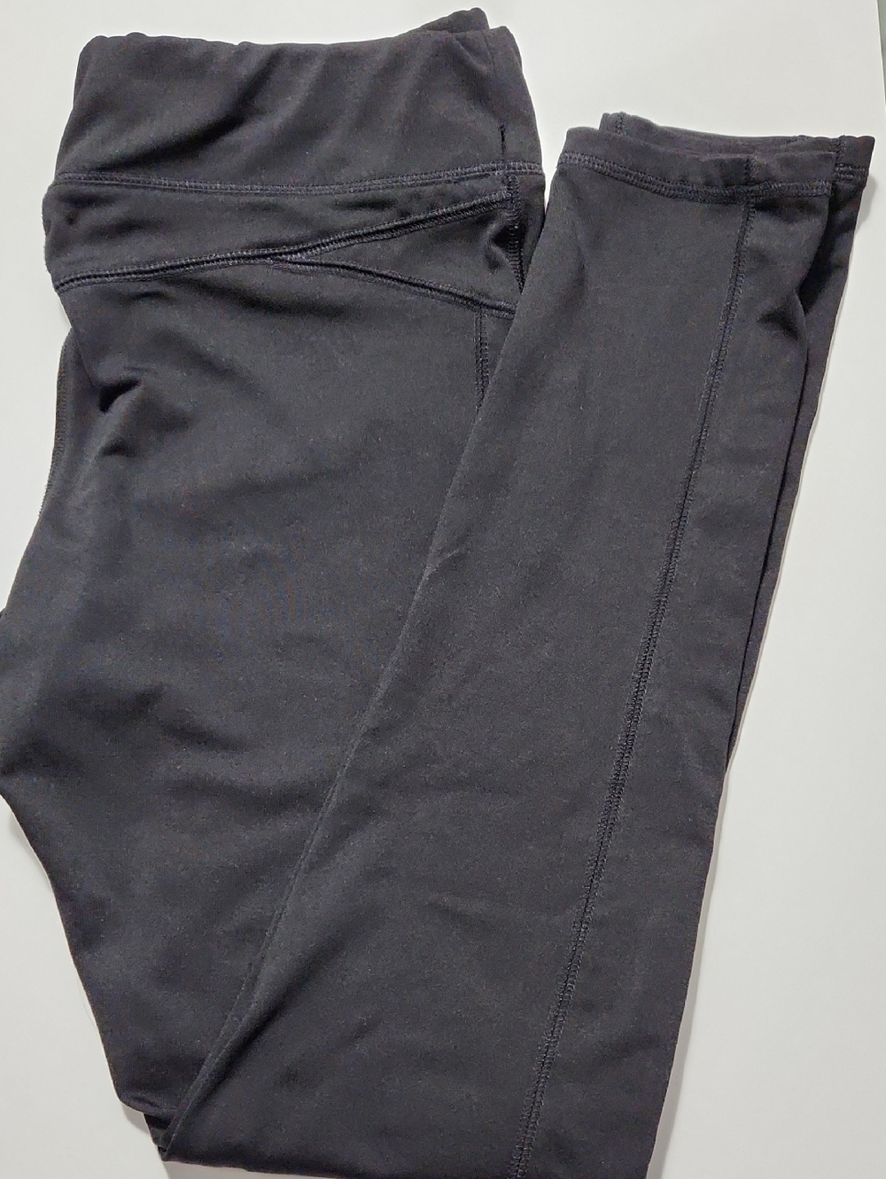 Black High-Waist Athletic Leggings